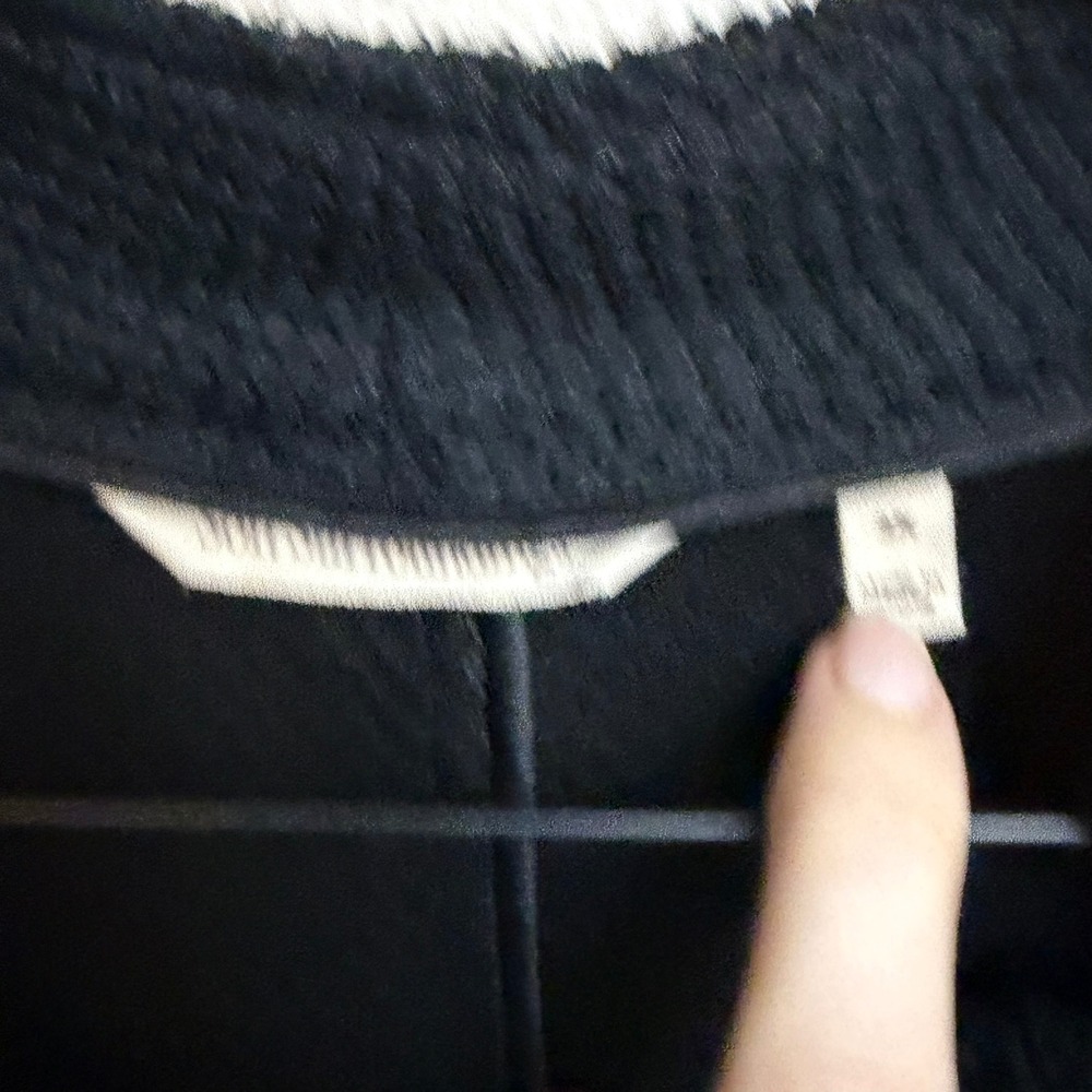 Soft Surroundings Blazer 3X Black TexturedOpen Front Cardigan Jacket Academia - Picture 2 of 8